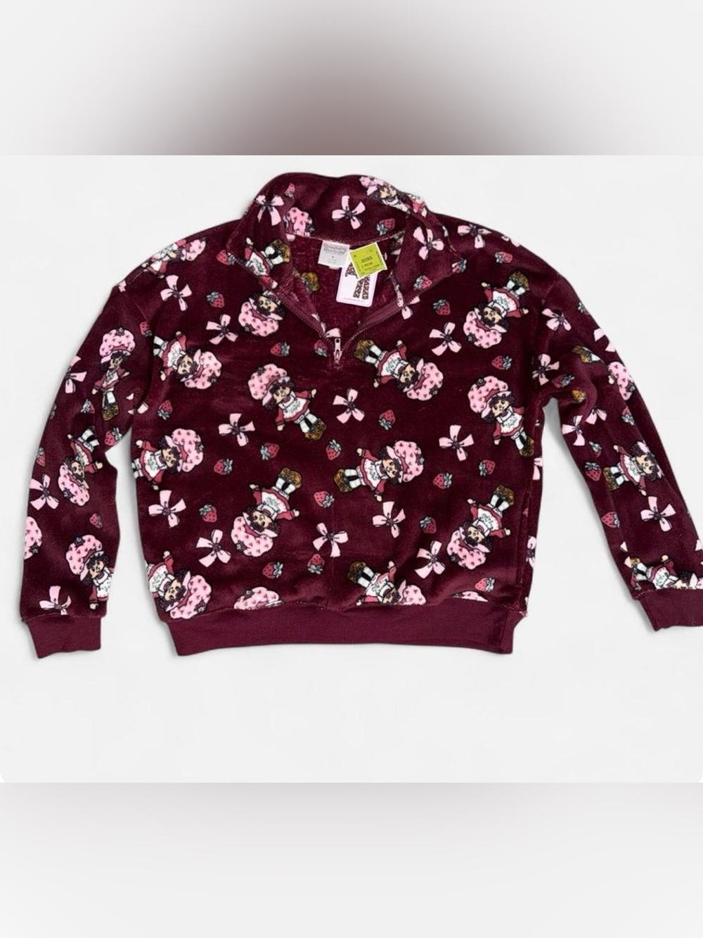 NWT Strawberry Shortcake fluffy pullover